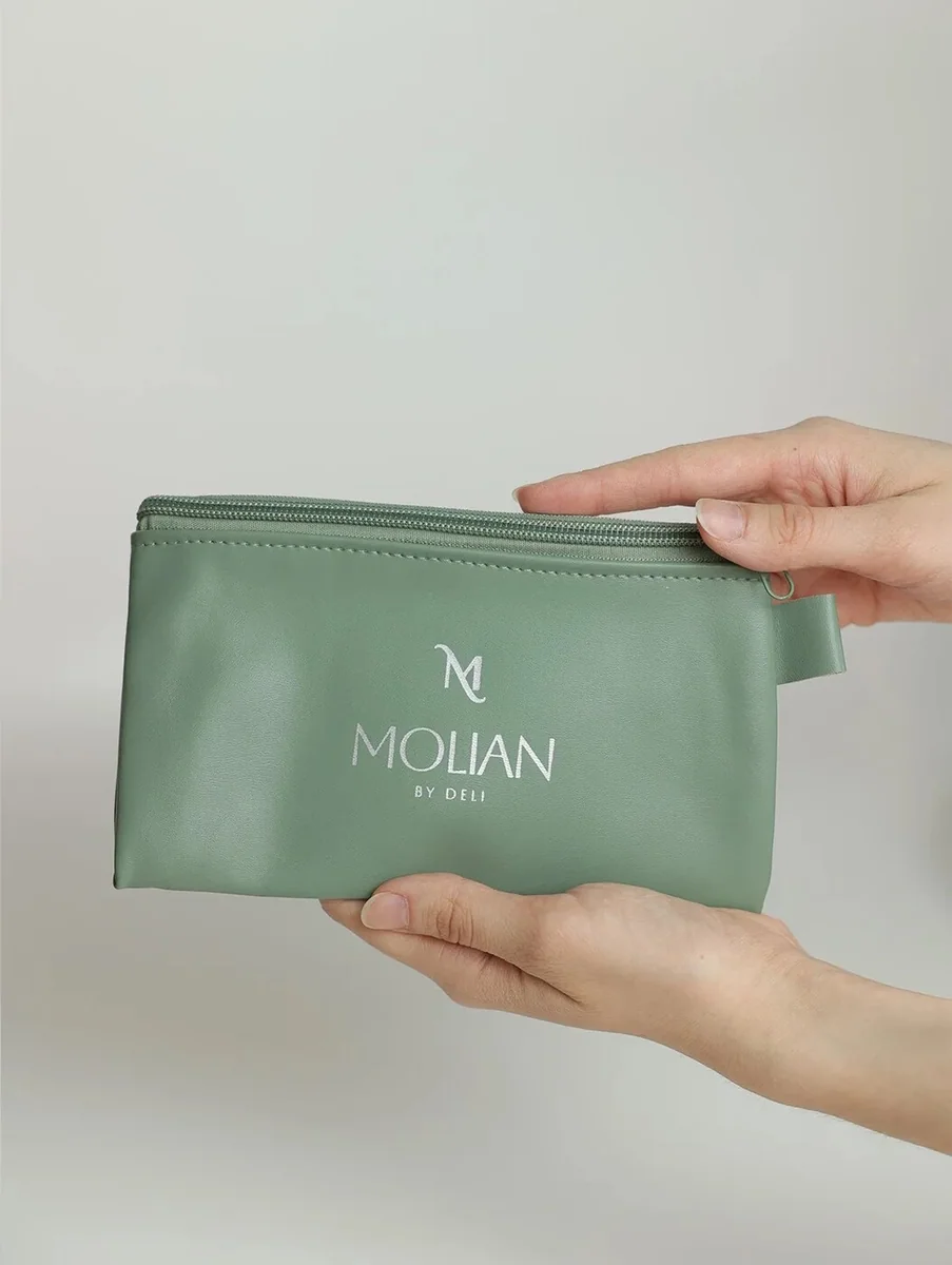Мини-косметичка Molian зеленая