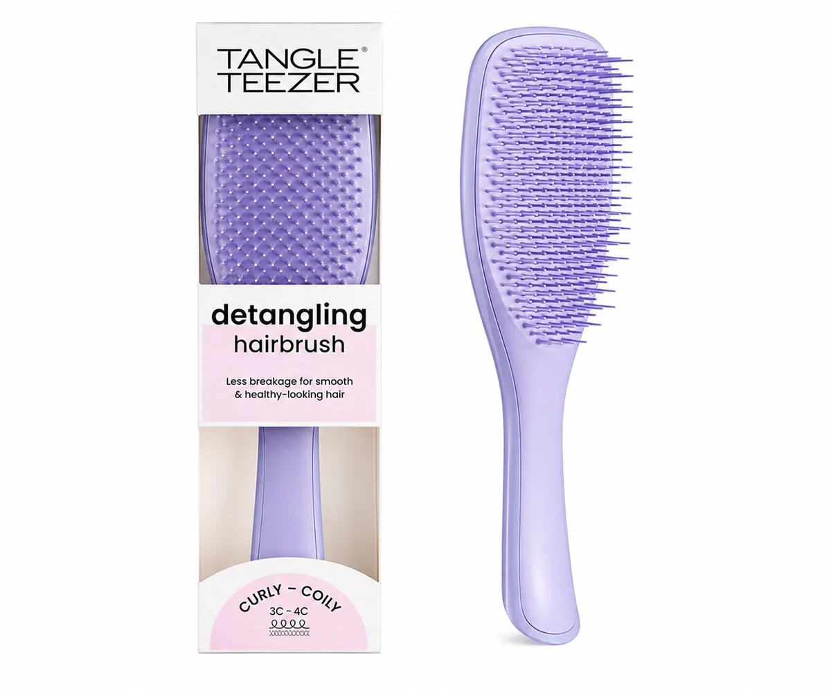 Расческа для кудрявых волос Tangle Teezer The Ultimate Detangler Naturally Curly Purple Passion