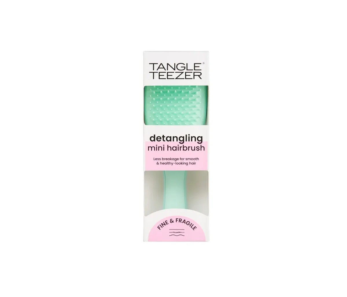 Расческа для распутывания волос Tangle Teezer The Uitimate Detangler Mini Fine 8 Fragile Jade Lagoon