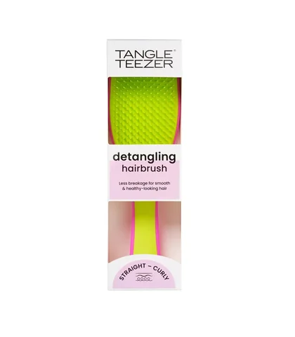 Расческа для распутывания волос Tangle Teezer The Ultimate Detangler Pink & Cyber Lime