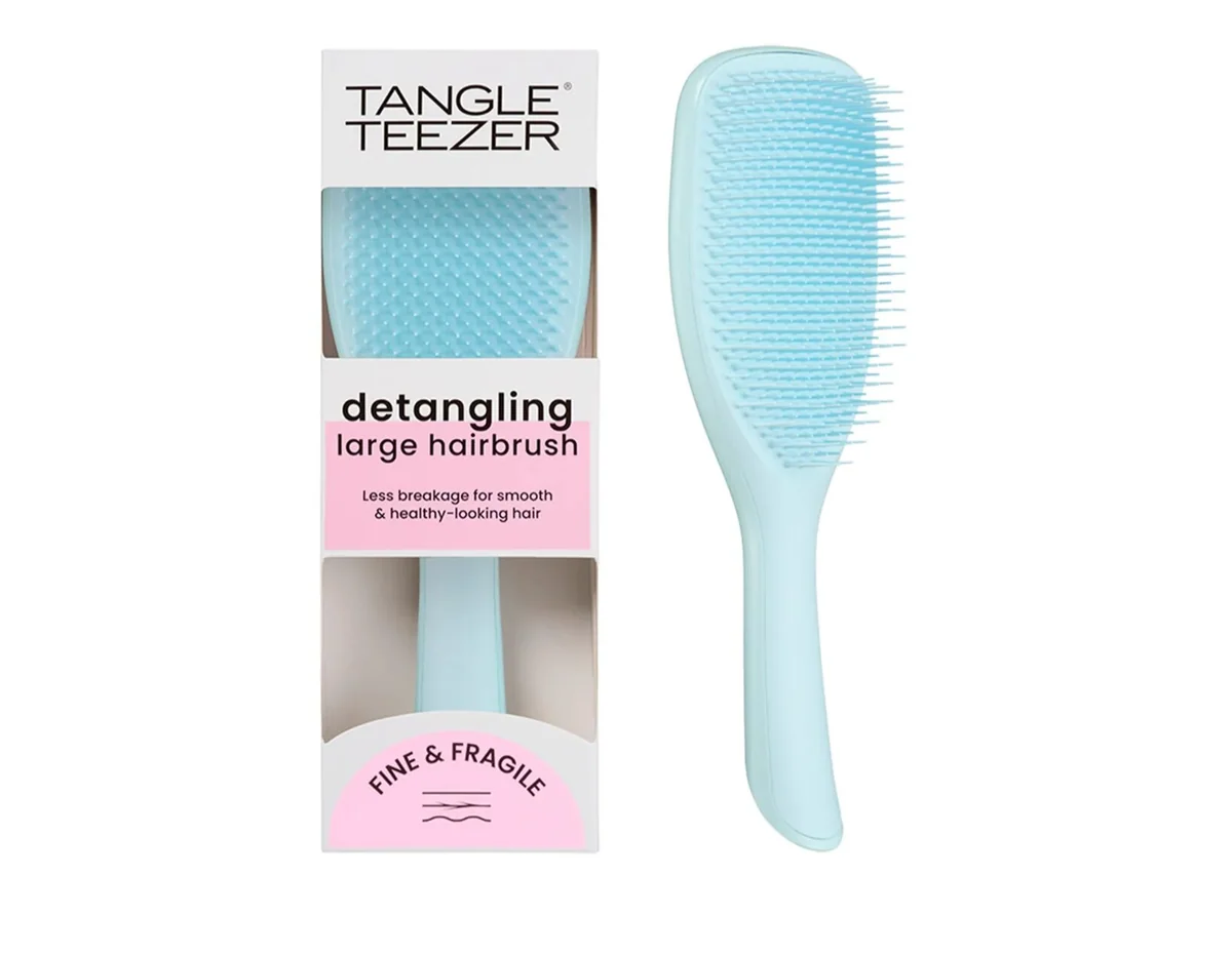 Расческа для распутывания волос Tangle Teezer The Large Ultimate Detangler Fine Seafoam Blue