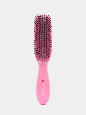 I love my hair расческа Spider Classic 1501 М, розовая глянцевая