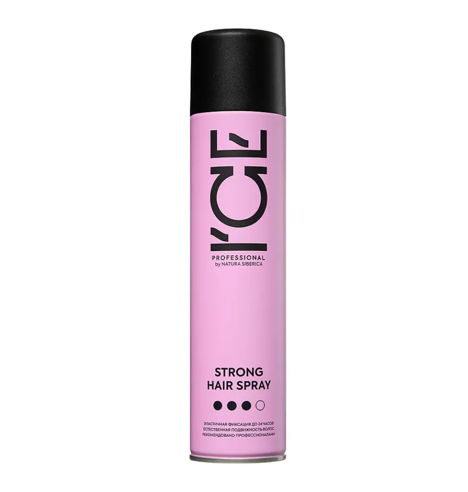 ICE by Natura Siberica Лак для волос сильной фиксации, 300 мл