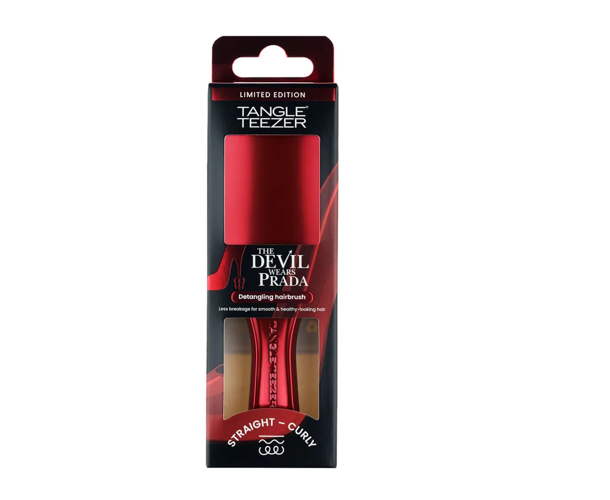 Расческа для распутывания волос Tangle Teezer The Ultimate Detangler "Chrome The Devil Wears Prada"