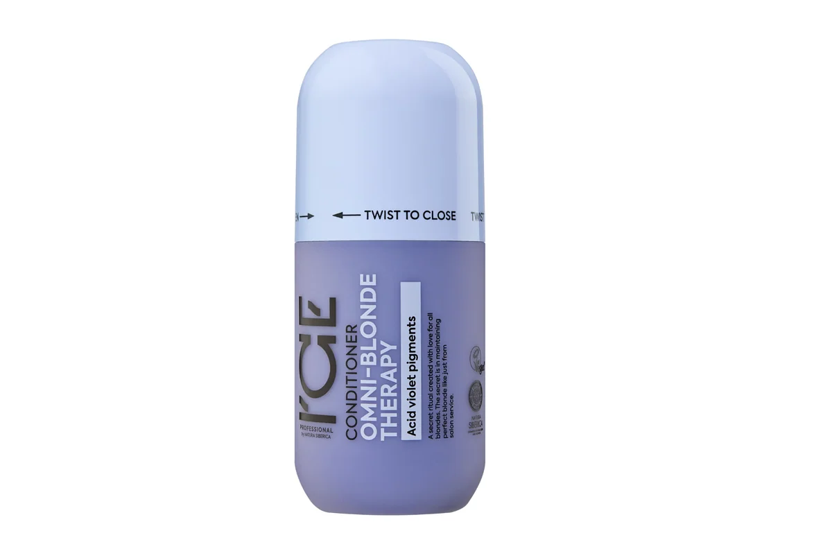 ICE by Natura Siberica Тонирующий кондиционер для светлых волос, 250мл