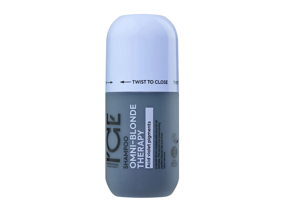 ICE by Natura Siberica Тонирующий шампунь для светлых волос, 250мл